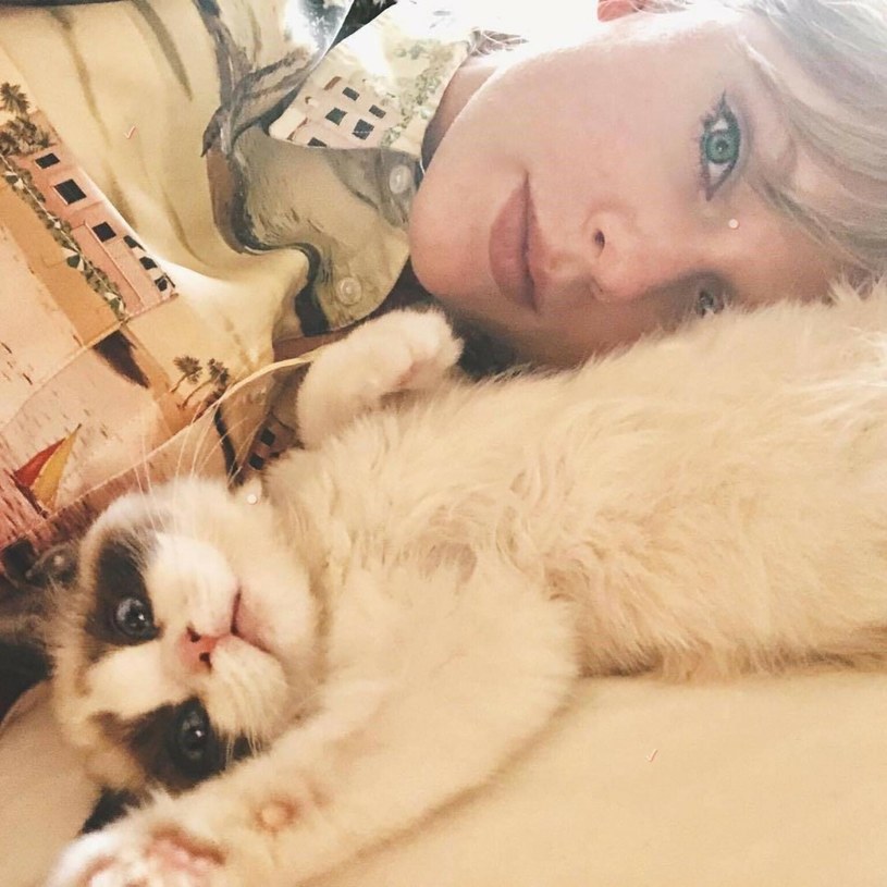 Taylor Swift and her cat Benjamin Button (2019) /Wiese/face to face/FaceToFace/REPORTER /East News