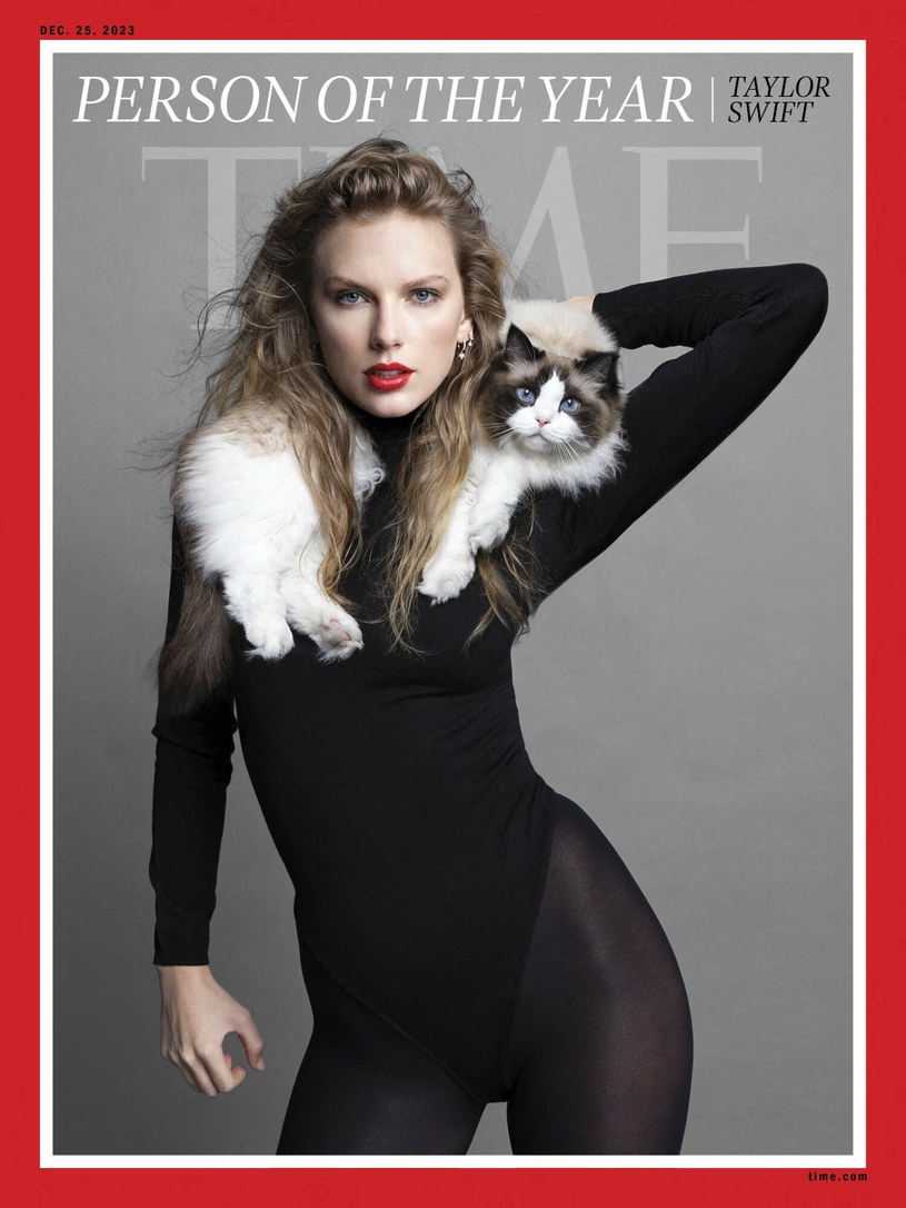 Taylor Swift on the cover of "Time" magazine /HANDOUT/AFP/East News /East News