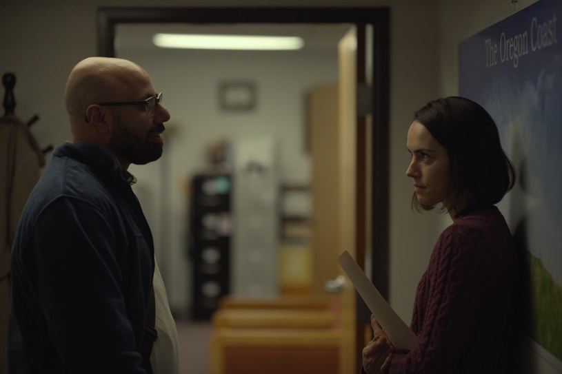Dave Merheje and Daisy Ridley in the film "Sometimes I Think About Dying" /press materials
