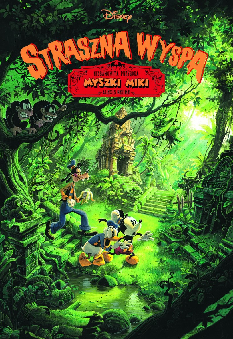 Scary Island.  The amazing adventure of Mickey Mouse /Styl.pl/press materials