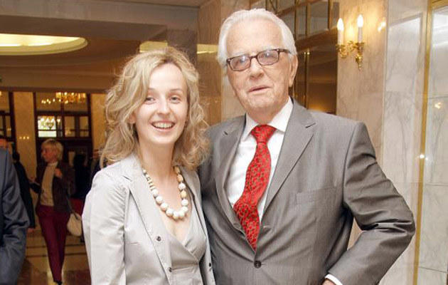 Andrzej Łapicki with Kamila, photo: Ida Kurkowska /AKPA