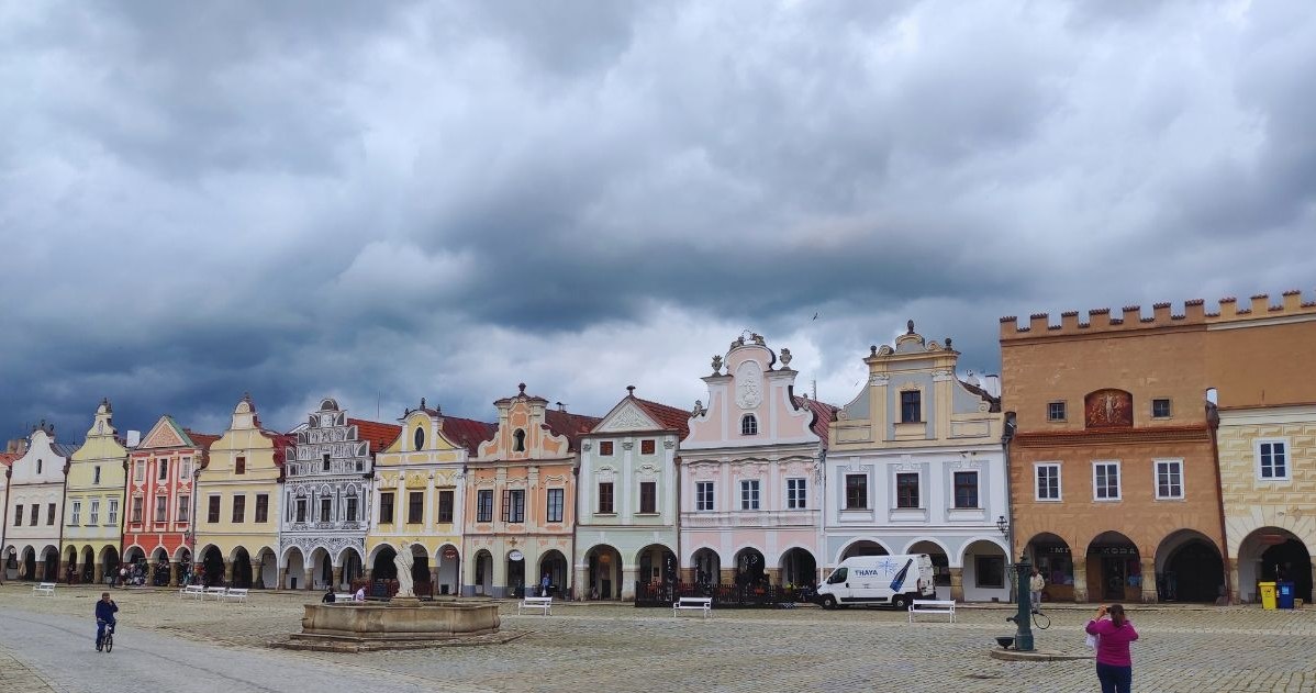 Telcz.  The Czech town delights even on a cloudy day / Natalia Grygny / Author's archive