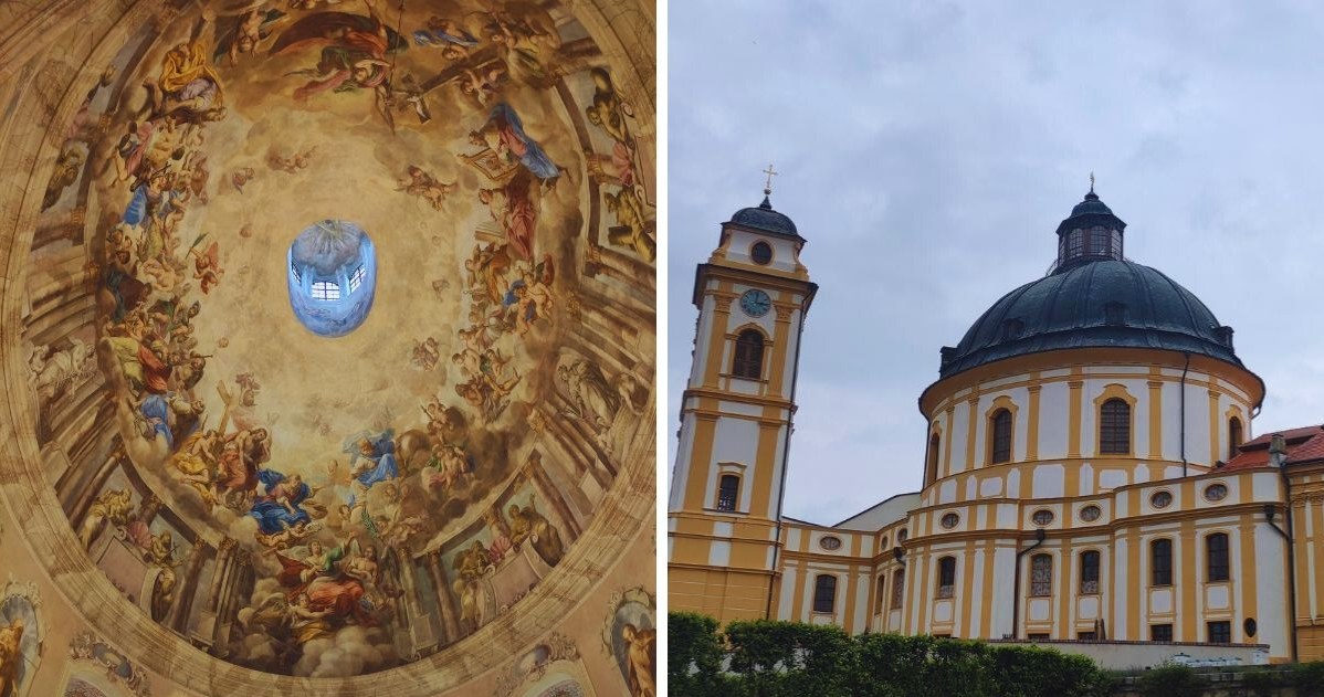 Church of St.  Małgorzata.  The vault is decorated with a monumental fresco / Natalia Grygny / Author's archive